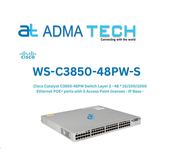 CISCO Switches WS-C3850-48PW-S