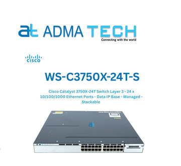 CISCO Switches WS-C3750X-24T-S