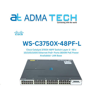 CISCO Switches WS-C3750X-48PF-L