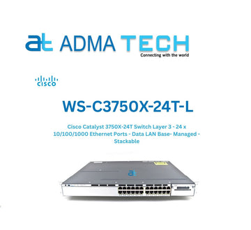CISCO Switches WS-C3750X-24T-L