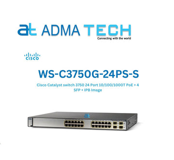 CISCO Switches WS-C3750G-24PS-S