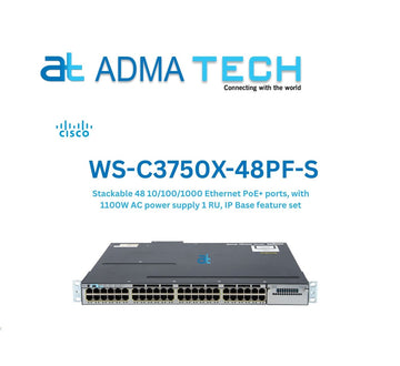 CISCO Switches WS-C3750X-48PF-S