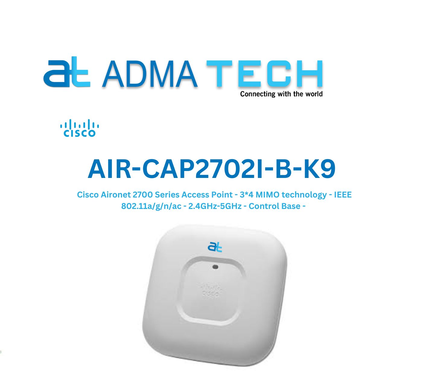 CISCO Wireless Access Point AIR-CAP2702I-B-K9