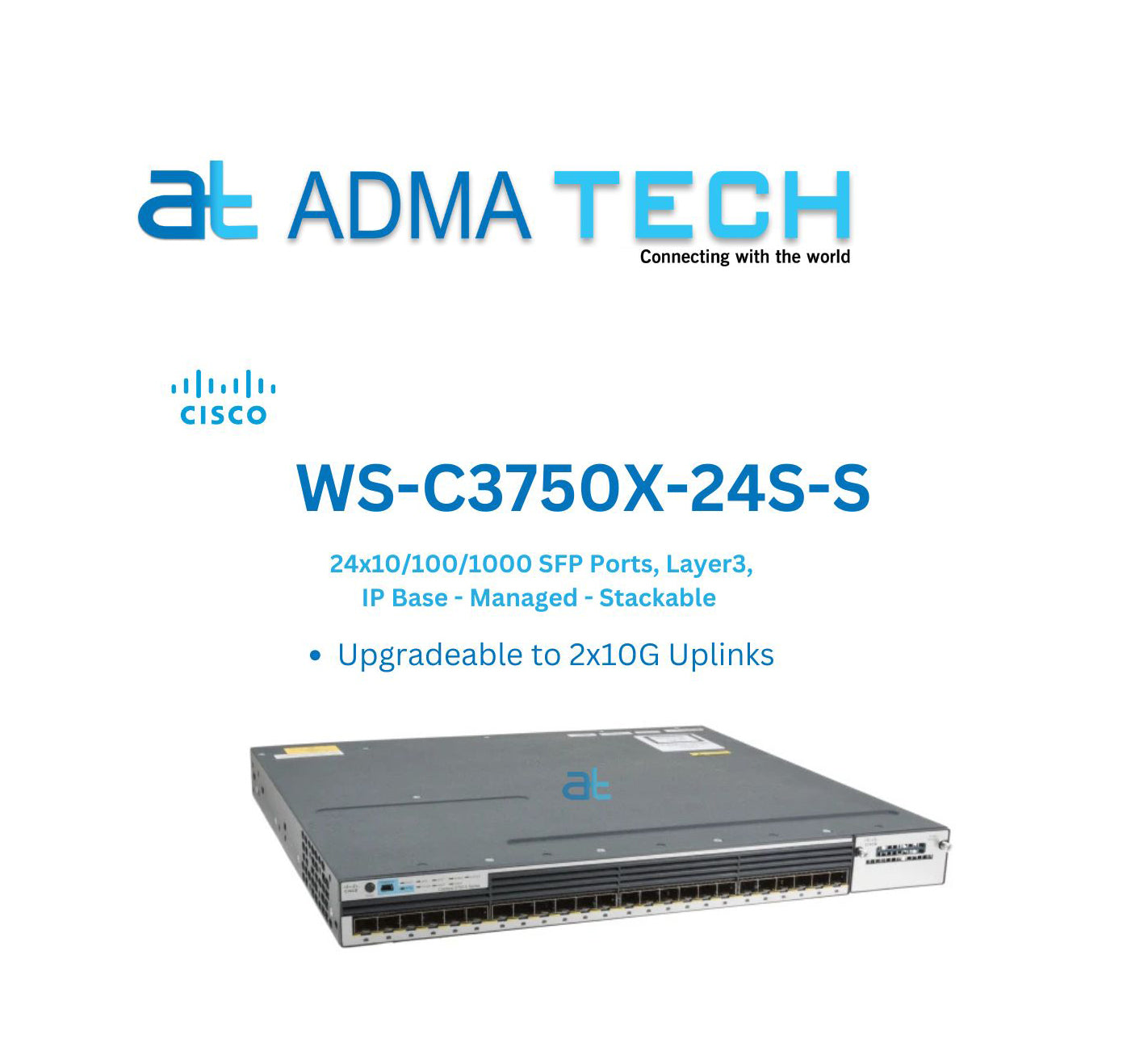 CISCO WS-C3750X-24S-S