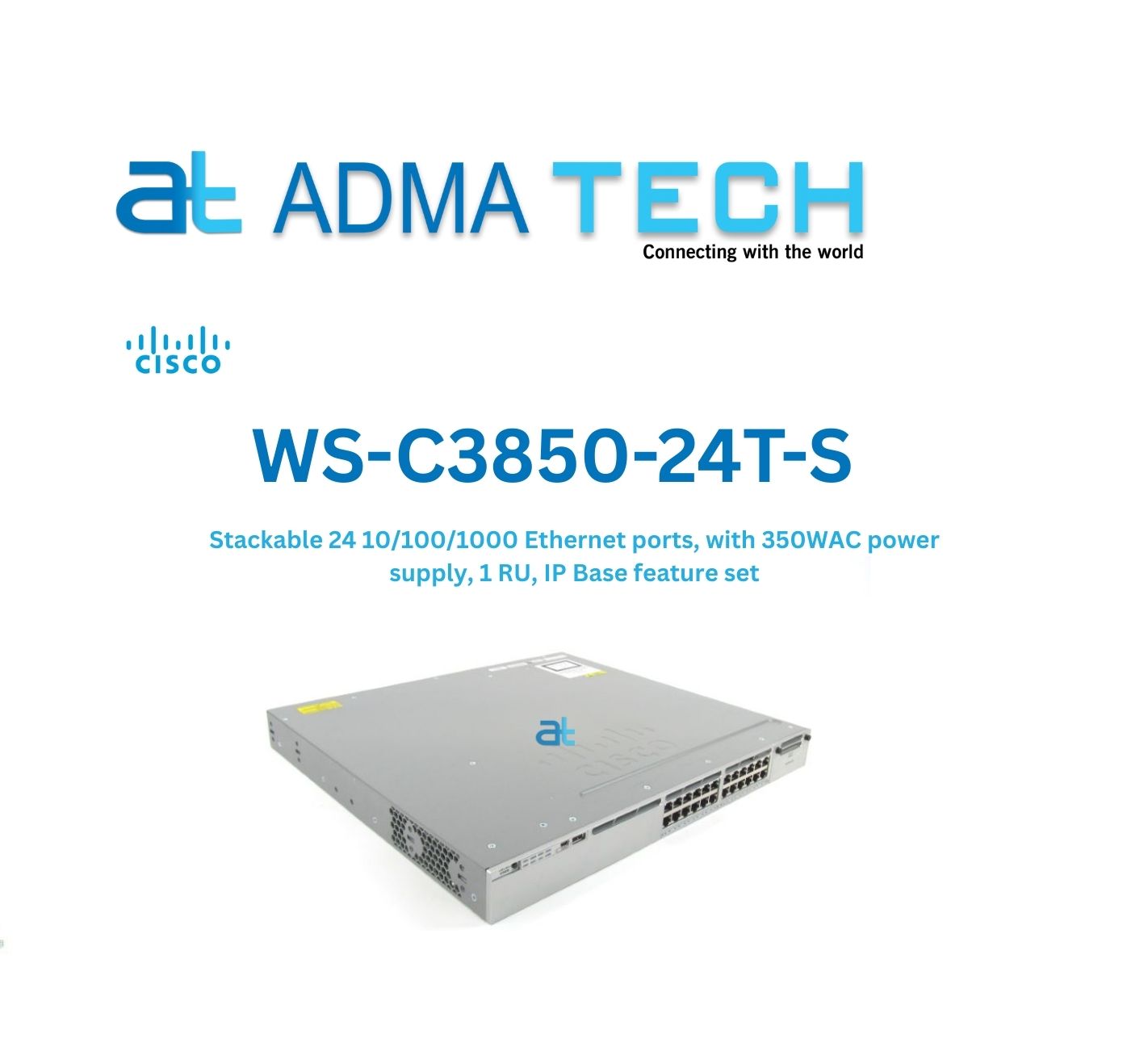 CISCO Switches WS-C3850-24T-S