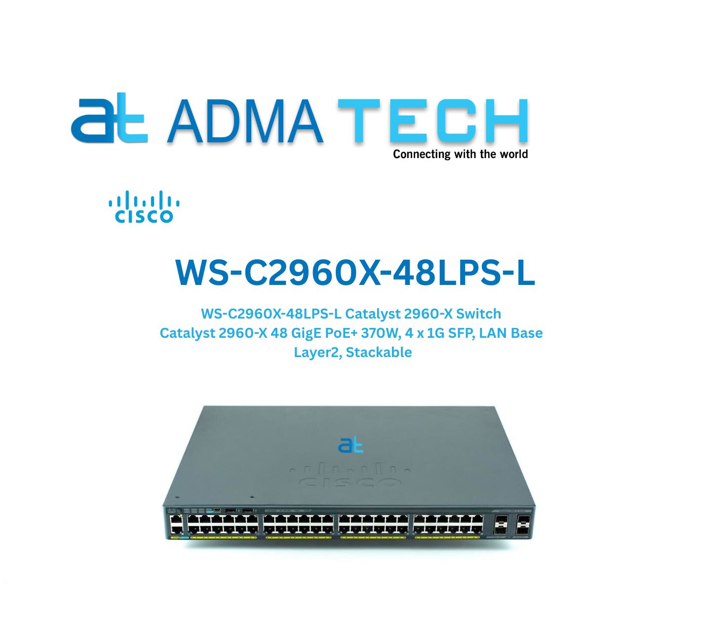 CISCO WS-C2960X-48LPS-L