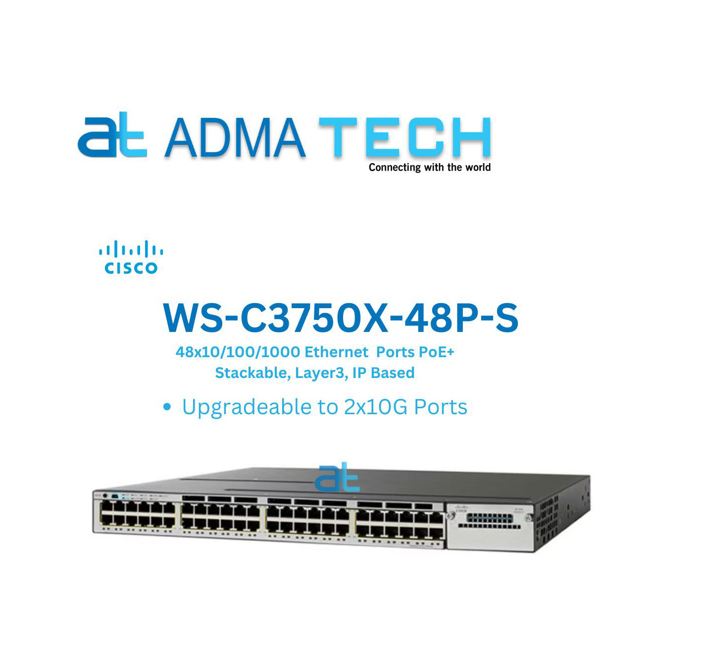 CISCO WS-C3750X-48P-S