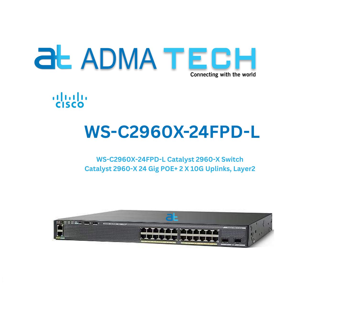 CISCO WS C2960X 24FPDL