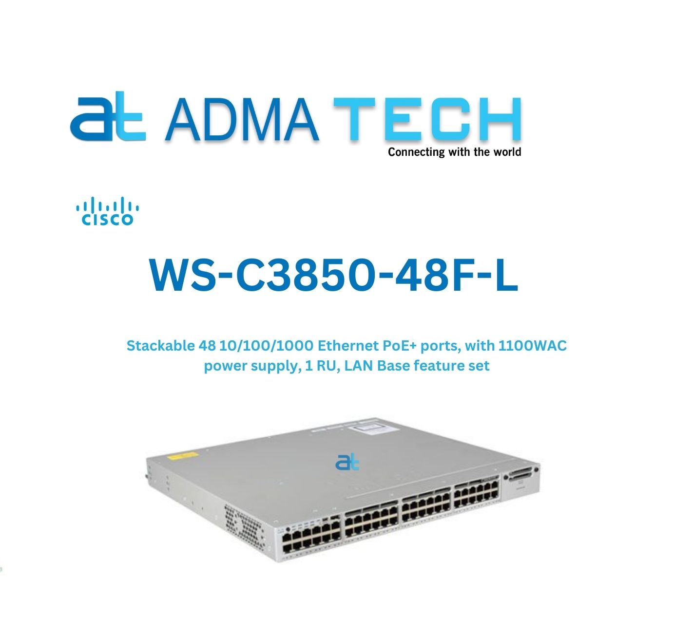 CISCO Switches WS-C3850-48F-L