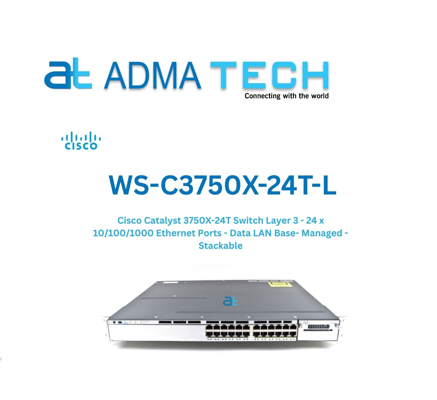 CISCO Switches WS-C3750X-24T-L