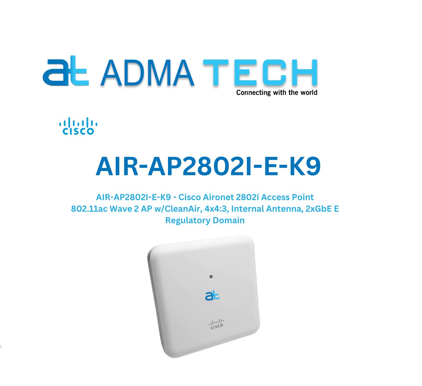 CISCO Wireless Access Point AIR-AP2802I-E-K9