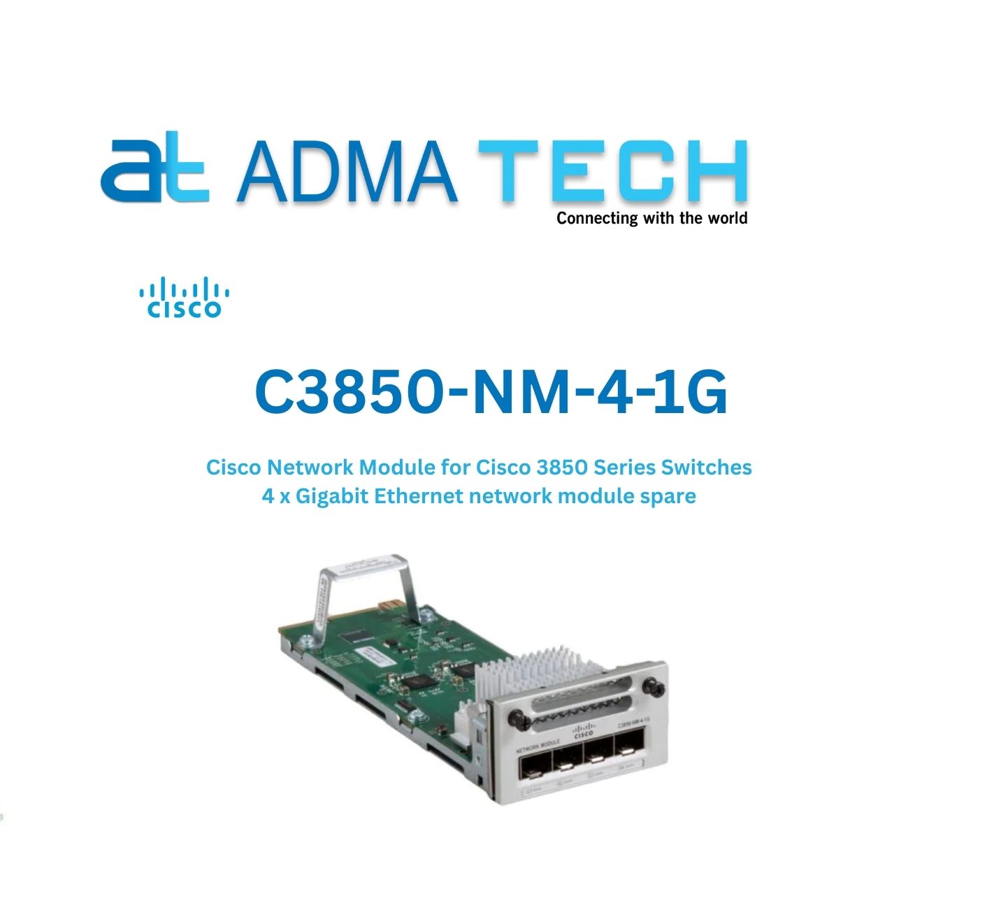 CISCO C3850-NM-4-1G