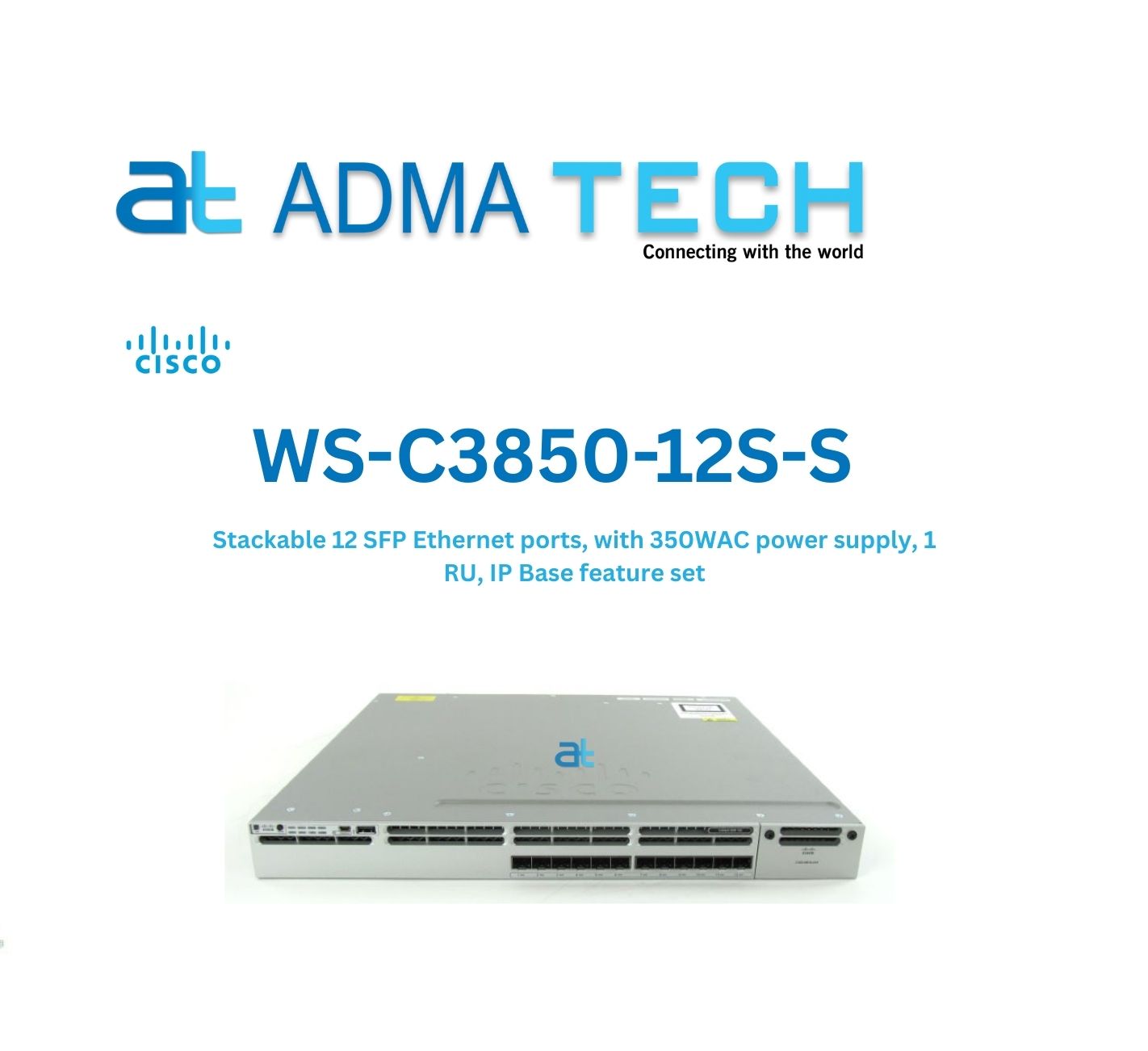 CISCO Switch WS-C3850-12S-S