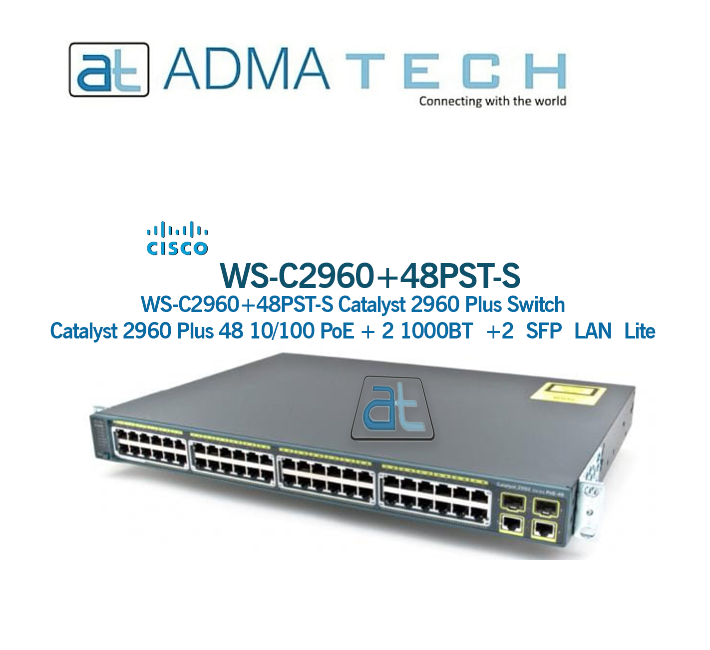 CISCO WS-C2960+48PST-S
