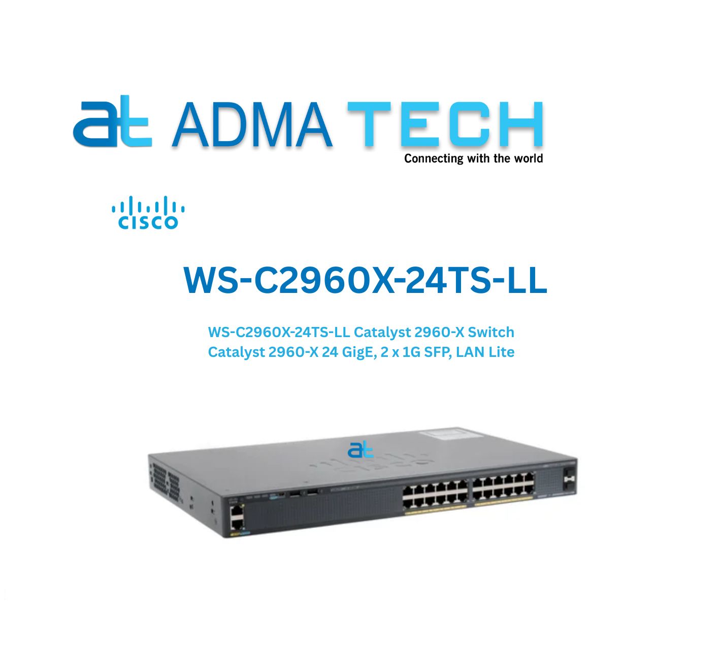 CISCO WS-C2960X-24TS-LL