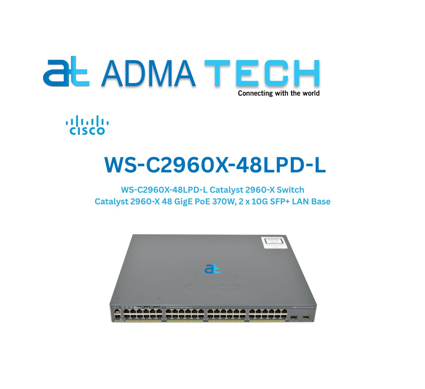 CISCO WS-C2960X-48LPD-L