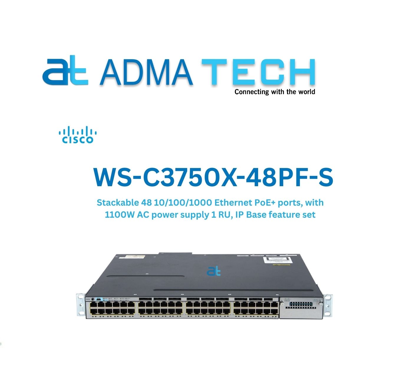 CISCO Switches WS-C3750X-48PF-S