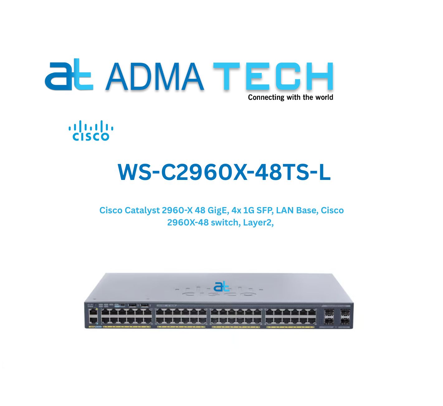CISCO WS-C2960X-48TS-L