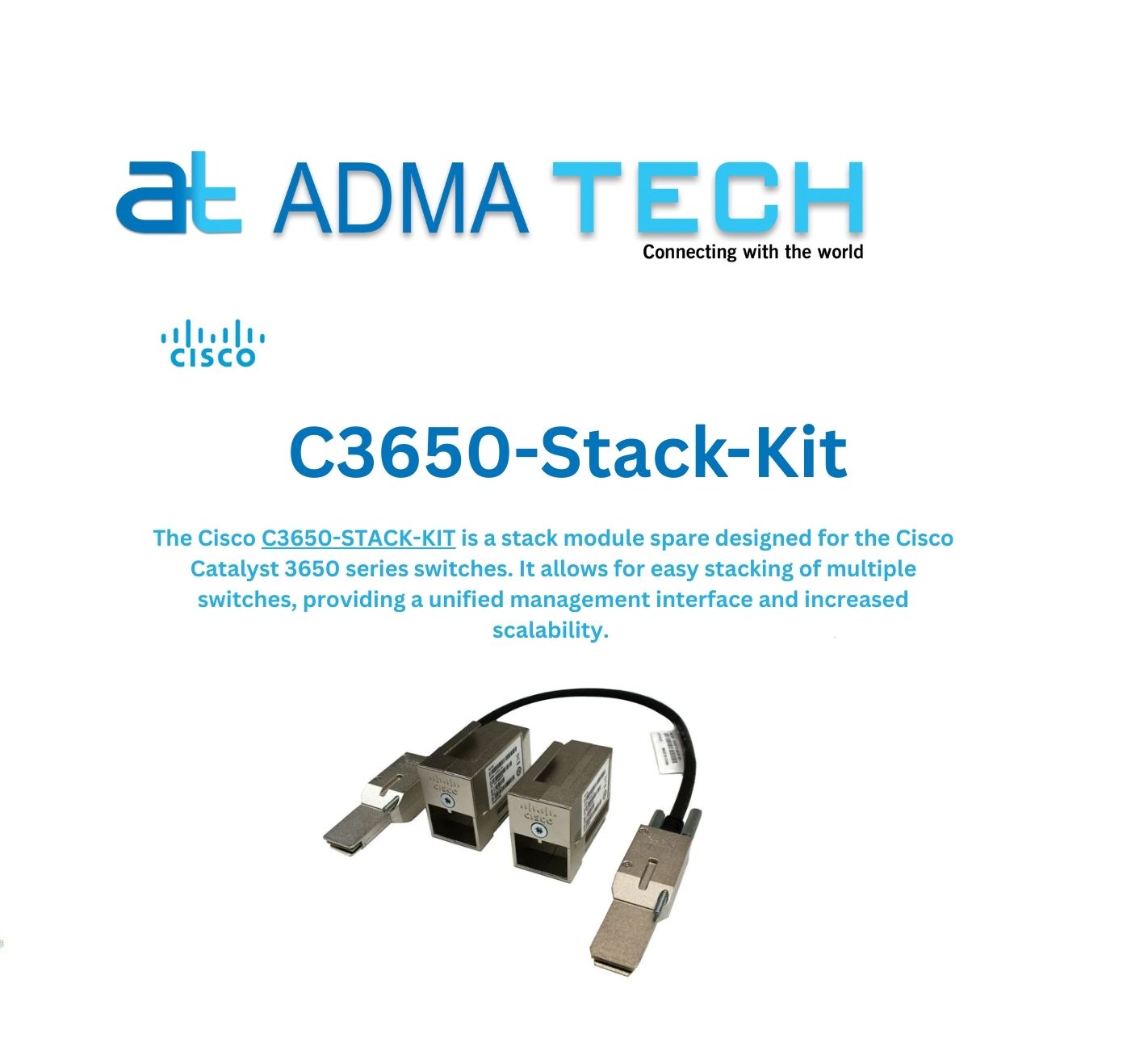 3950 Stacking CISCO C3650-Stack-Kit